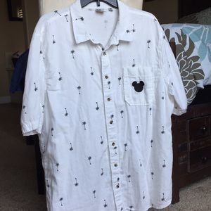 Disney Men’s Mickey Mouse Button Down